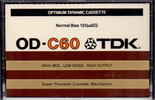 Compact Cassette: TDK  - OD 60