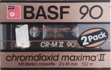 2 pack: BASF  - Chromdioxid Maxima II 90