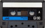 Compact Cassette JVC GI 90 "G1-90SG" Type I Normal 1990 North America