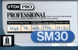 Compact Cassette: TDK  - Professional 30