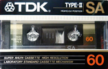 Compact Cassette: TDK  - SA 60