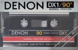 2 pack Denon DX1 90 Type I Normal 1981 Japan