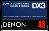 Compact Cassette: Nippon Columbia / Denon Denon - DX3 46