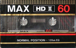 Compact Cassette:  Max -  60