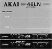 Compact Cassette: Mitsubishi Akai - EGF 60