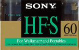 Compact Cassette: Sony  - HF-S 60