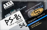 Compact Cassette: FUJI AXIA - PS-IIs 54