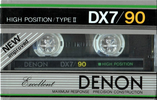 Compact Cassette: Nippon Columbia / Denon Denon - DX7 90