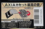 Compact Cassette: FUJI AXIA - K Metal 54