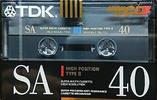 Compact Cassette: TDK  - SA 40