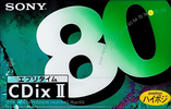 Compact Cassette: Sony  - CDix II 80