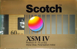 Compact Cassette: 3M Scotch - XSM IV 60