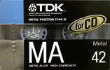 Compact Cassette: TDK  - MA 42