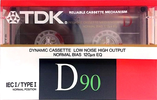 Compact Cassette: TDK  - D 90