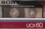 Compact Cassette: Sony  - UCX 60