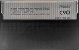 Compact Cassette:  International -  90