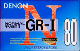 Compact Cassette: Nippon Columbia / Denon Denon - GR-I U 80