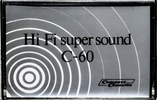 Compact Cassette:  Hi Fi Supersound -  60