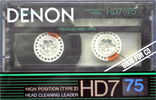 Compact Cassette: Nippon Columbia / Denon Denon - HD7 75