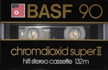 Compact Cassette: BASF  - Chromdioxid Super II 90