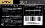 Compact Cassette: TDK  - SR 46