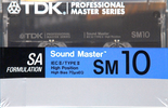 Compact Cassette: TDK  - Sound Master 10