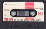 Compact Cassette: Unknown Vox-Tape - UHF 60