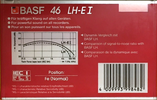 Compact Cassette: BASF  - LH Extra I 46