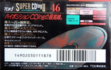 Compact Cassette: TDK  - Super CDing II 46