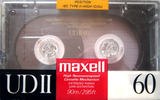 Compact Cassette: Maxell / Hitachi Maxell - UDII 60