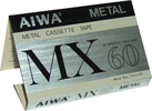 Compact Cassette:  Aiwa - MX 60