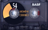 Compact Cassette: BASF  - Record II 54