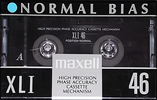 Compact Cassette: Maxell / Hitachi Maxell - XLI 46