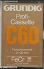 Compact Cassette:  Grundig - Profi-Cassette 60