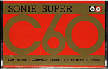 Compact Cassette:  Sonie Super -  60