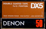 Compact Cassette: Nippon Columbia / Denon Denon - DX5 50