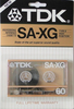 Compact Cassette: TDK  - SA-XG 60