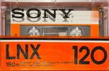 Compact Cassette Sony LNX 120 Type I Normal 1983 North America