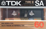 Compact Cassette: TDK  - SA 60