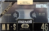 Compact Cassette: Maxell / Hitachi Maxell - MX-S 46