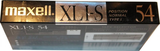 Compact Cassette: Maxell / Hitachi Maxell - XLI-S 54