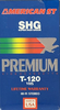 VHS, Video Home System American ST Premium 120 "SHG T-120 Premium" Type I Normal 1989 USA