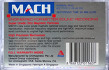 Compact Cassette:  Mach - ESR 60