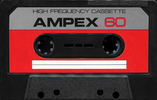 Compact Cassette: Unknown Ampex -  60