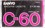 Compact Cassette:  Sanyo -  60