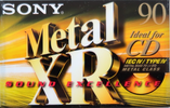 Compact Cassette: Sony  - Metal XR 90