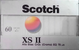 Compact Cassette:  Scotch - XS II 60