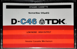 Compact Cassette: TDK  - D 46