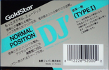 Compact Cassette: GoldStar / LG Goldstar - DJ 90