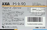 Compact Cassette: FUJI AXIA - PS-Is 90